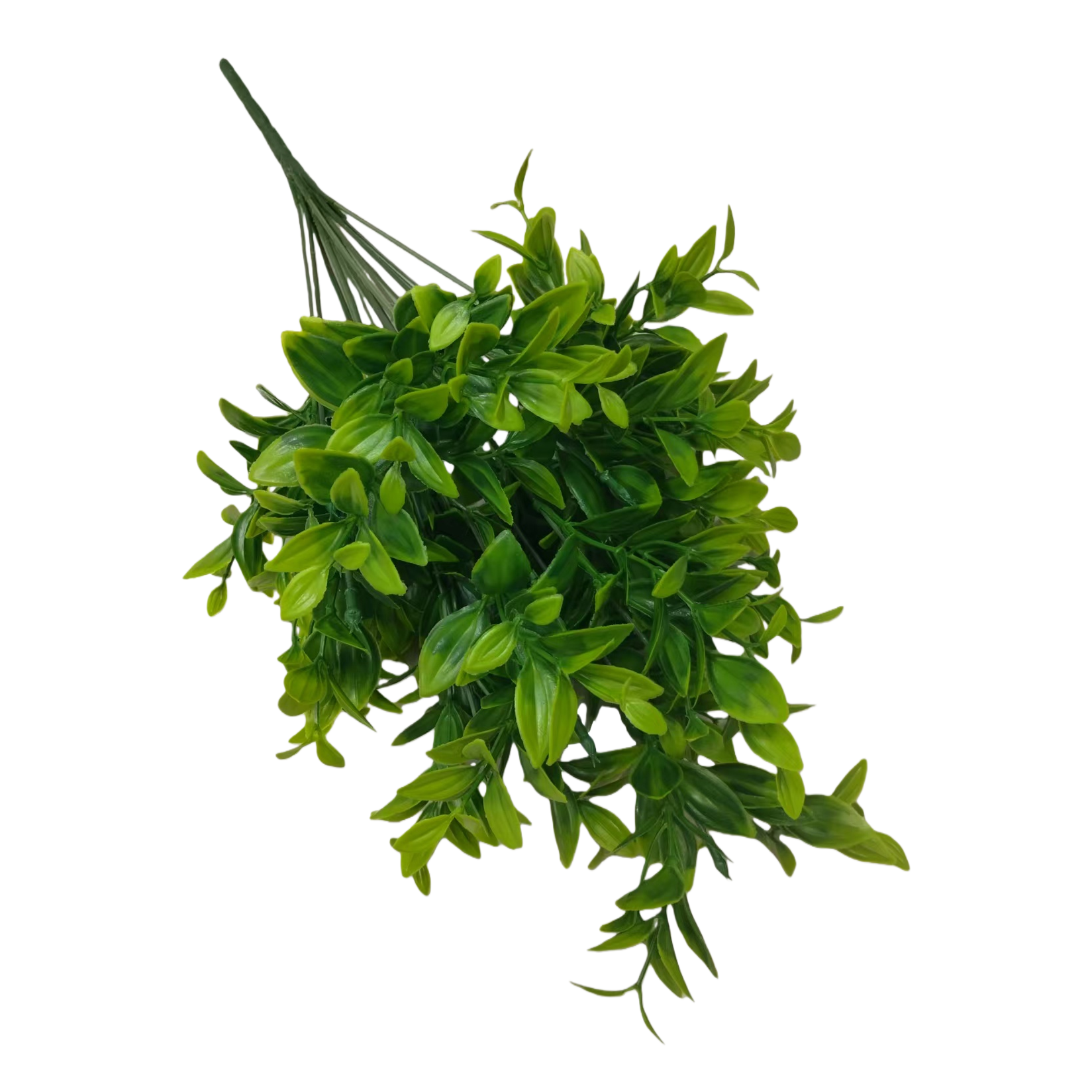 DIY decoration process of 18-head simulated green peonies, grass, water plants, plastic artificial flowers, plant wall, simulated green plants, water plants, simulated green plants in stock, replenishment cabinet Item Picture