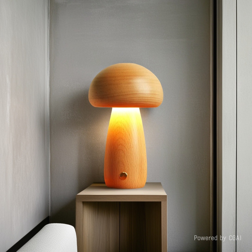 CICO mushroom atmosphere small desk lamp switch head small night lamp type 102700176103038256103417511 - c rechargeable portable lamp details Picture