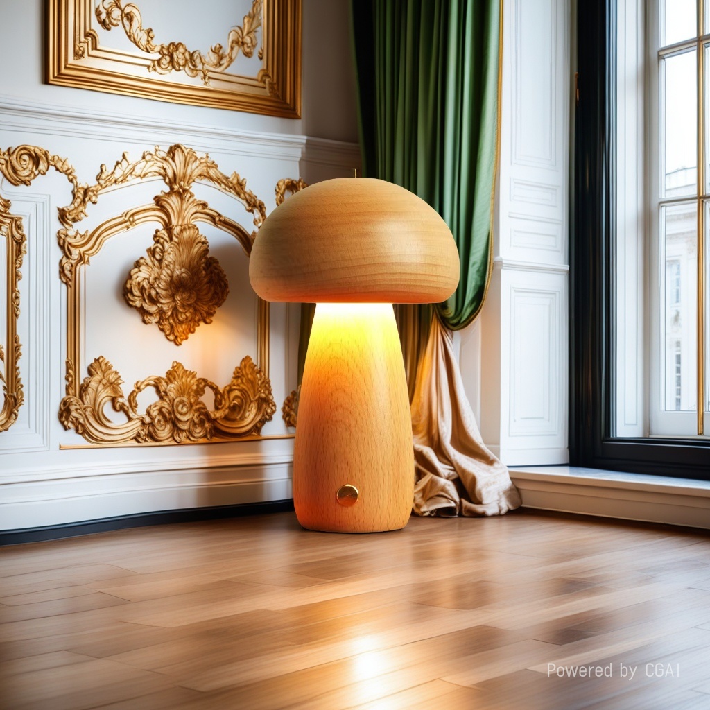CICO mushroom atmosphere small desk lamp switch head small night lamp type 102700176103038256103417511 - c rechargeable portable lamp Application Scenario