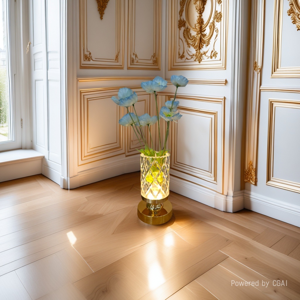 Ceramic ecological bottles, acrylic vases, home decoration ornaments, fresh and simple style vases Application Scenario