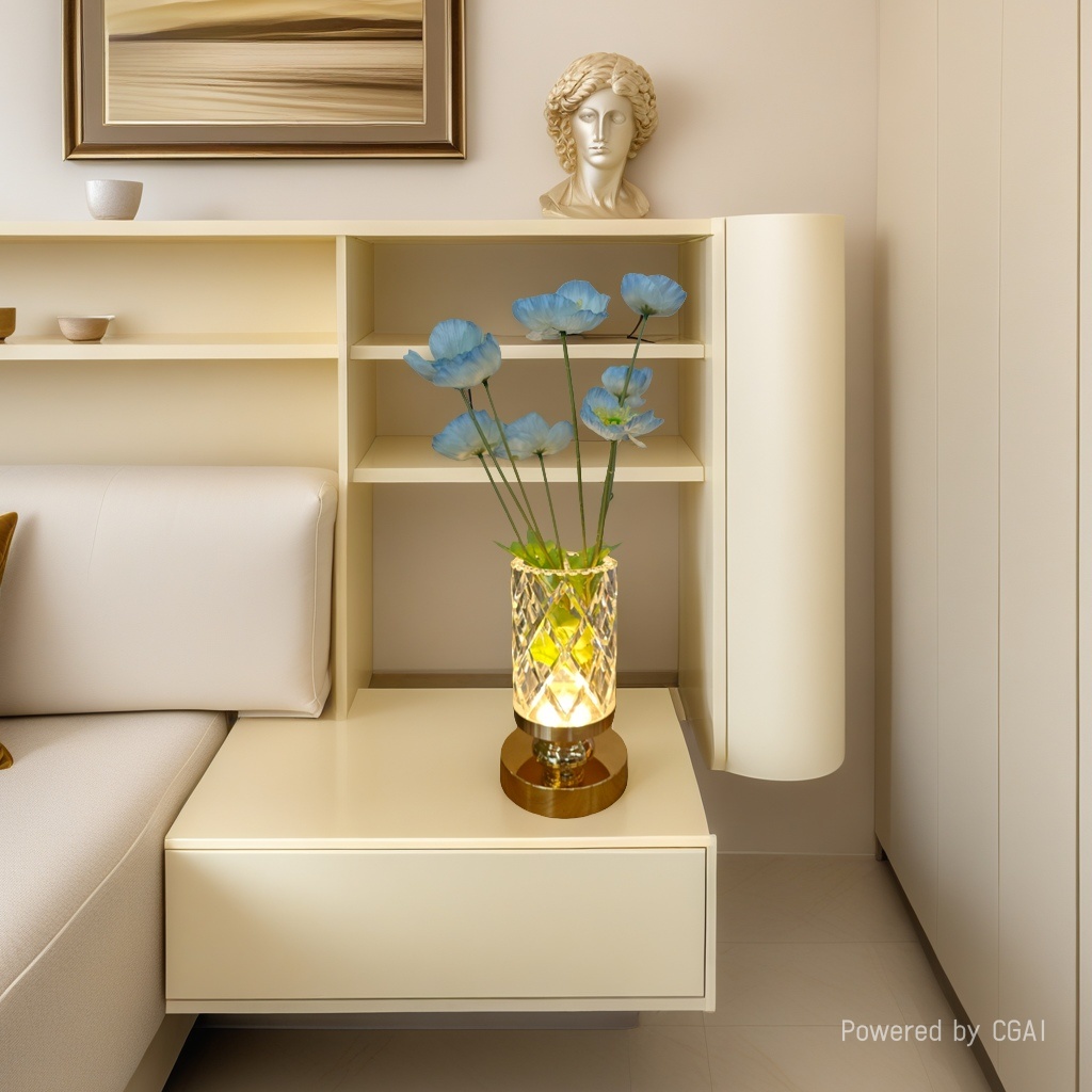 Ceramic ecological bottles, acrylic vases, home decoration ornaments, fresh and simple style vases Specification drawing