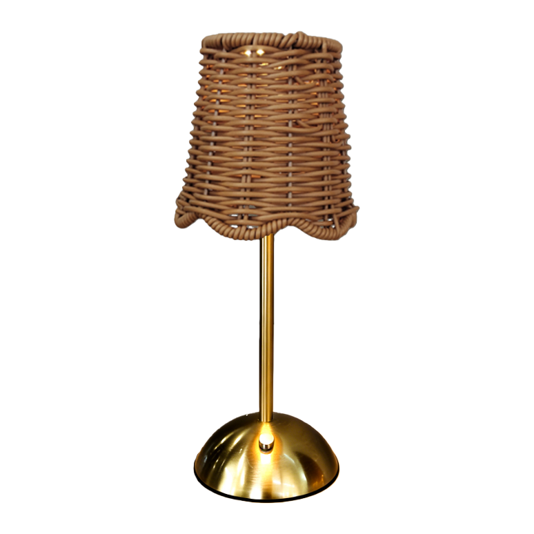 CICO Rattan Portable Desk Lamp type-c Charging Atmosphere Small Desk Lamp Home Night Light 094837844 Item Picture