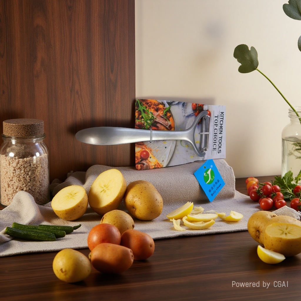 Internet-famous fruit peeler, kitchen tools, water chestnut peeler, fruit and vegetable peeler, electric peeler Application Scenario