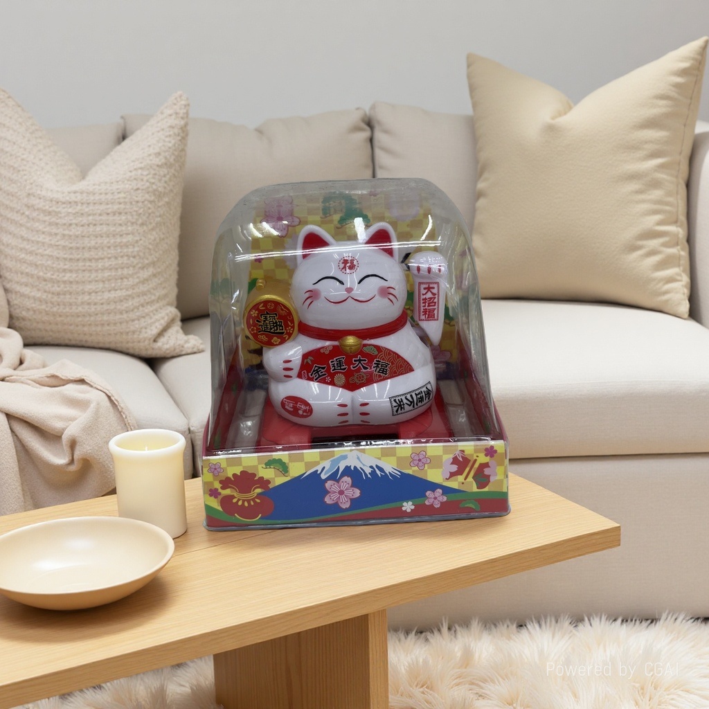 招财猫批发摇手招财猫摆件发财猫店铺前台收银台家居开业送礼