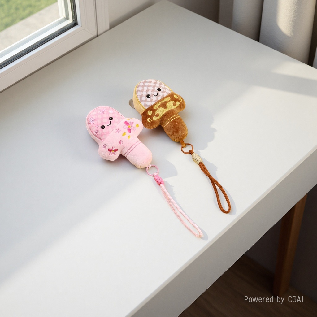 Voice-generating tourist souvenirs, gifts, pendants, King Goujian of Yue Sword, plush toys, vibrating and stress-relieving small pendants, figurines Specification image