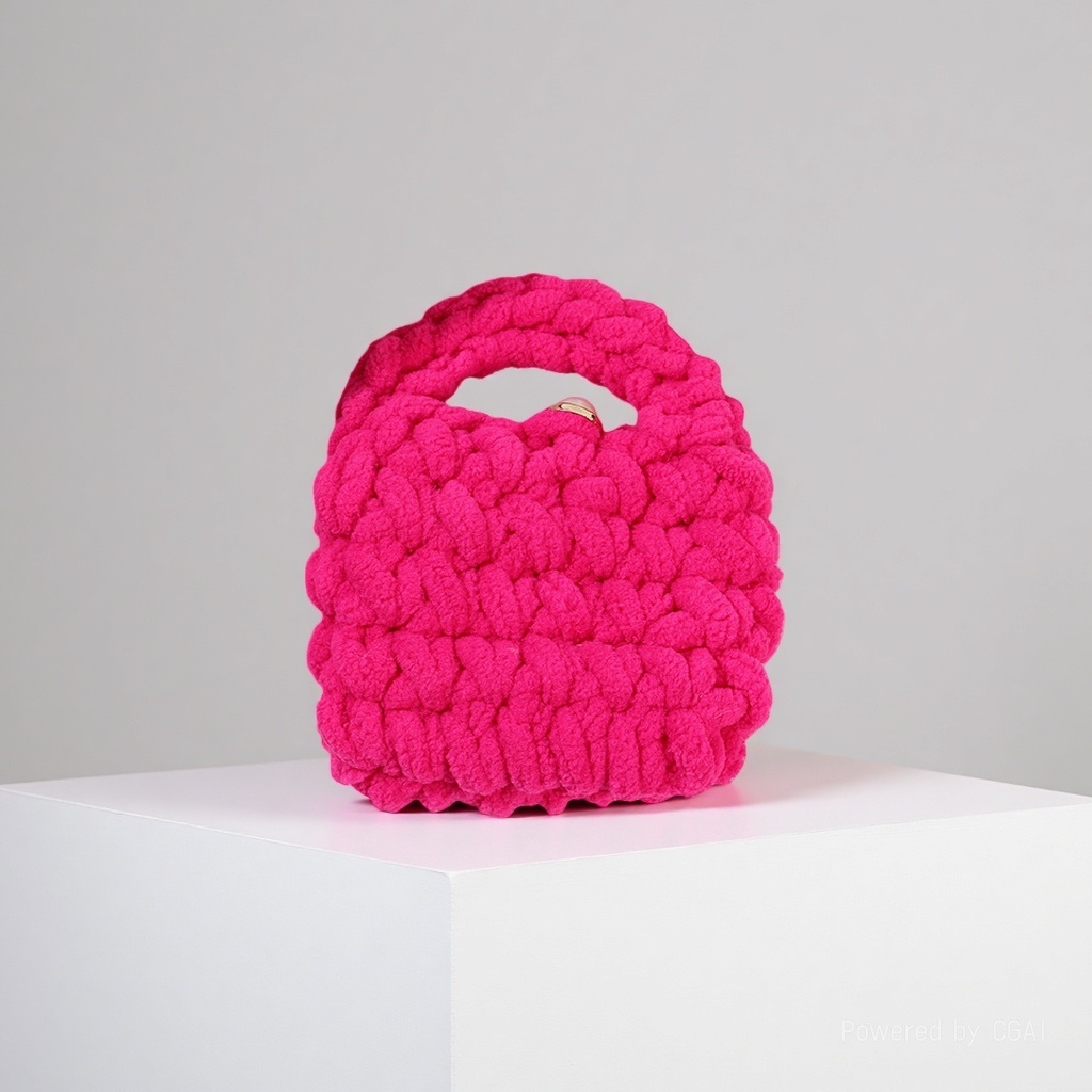 Dibujos animados lana de punto auriculares fundas protectoras hecho a mano crochet zero wallet regalo del estudiante pareja cartera pequeña Application Scenario
