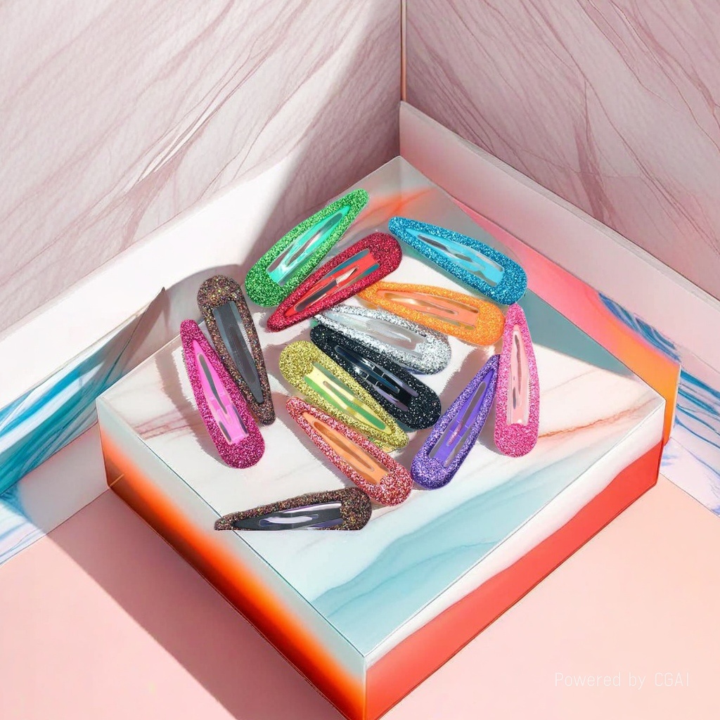 Shark hair clip, hairpin, hair accessory, large widened anti-slip clip, children's beauty tool details Picture