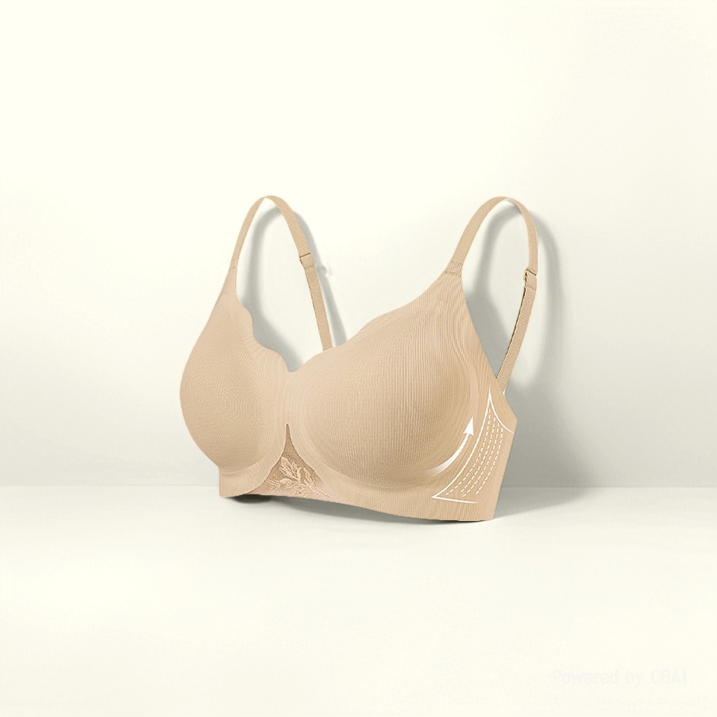 French retro wavy seamless Bra details Picture