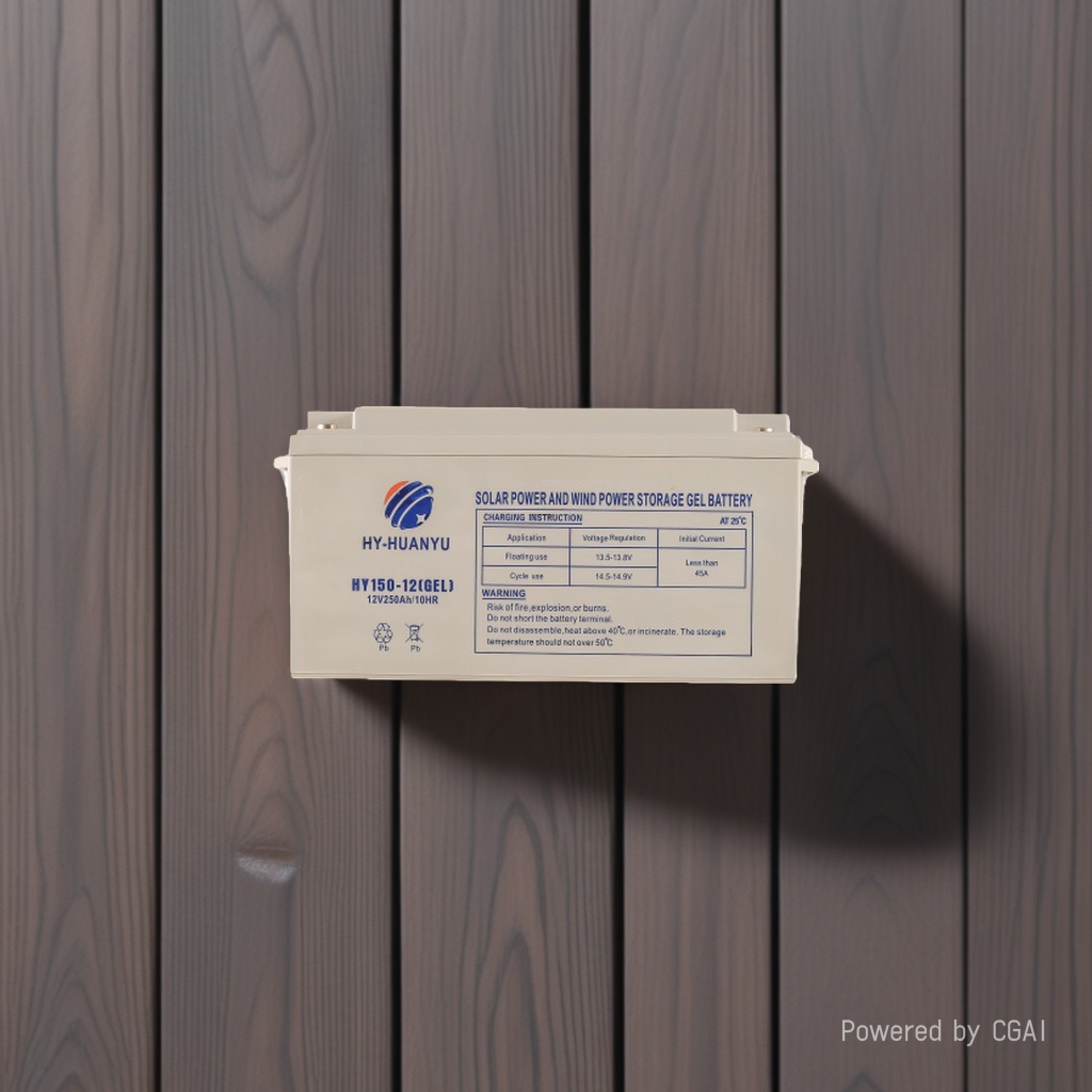 太阳能胶体电池深循环蓄电池UPS BATTERY12V150AH GEL产品图