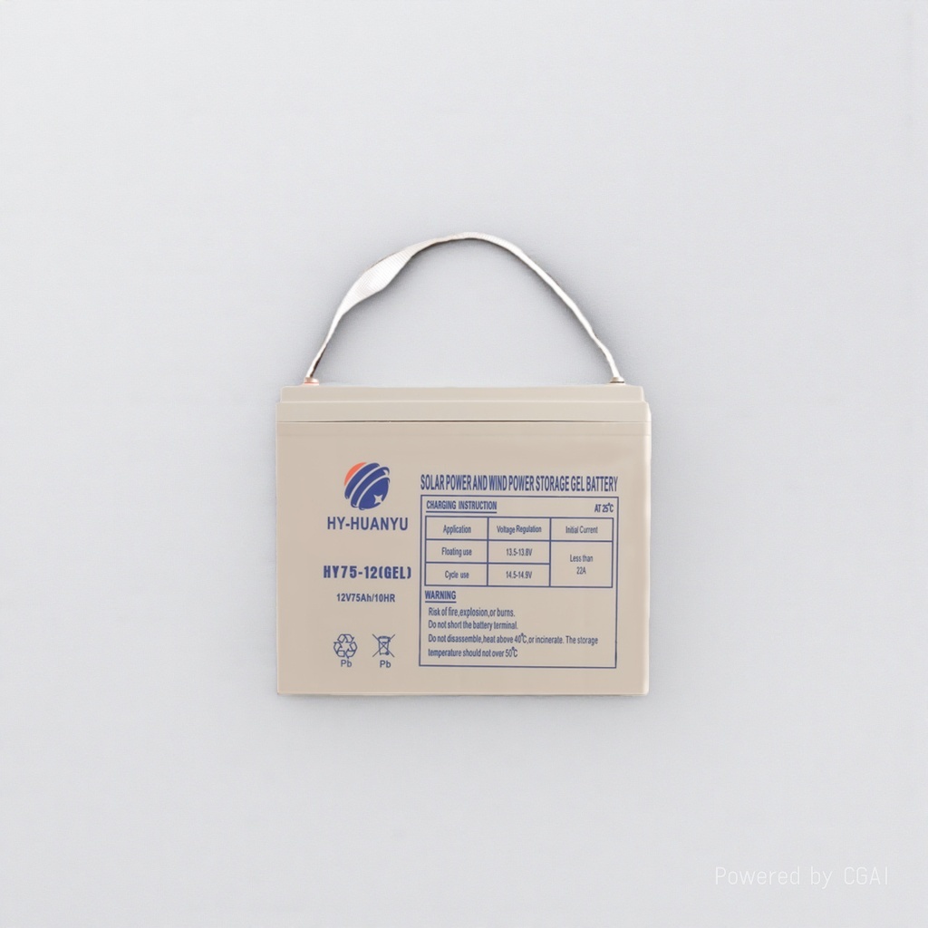 太阳能胶体电池深循环蓄电池UPS BATTERY12V75AH GEL