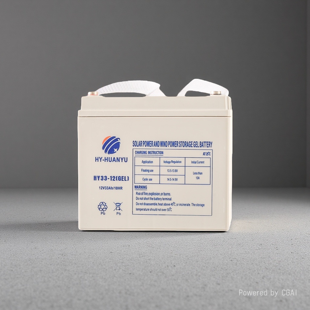 太阳能胶体电池深循环蓄电池UPS BATTERY12V33AH GEL