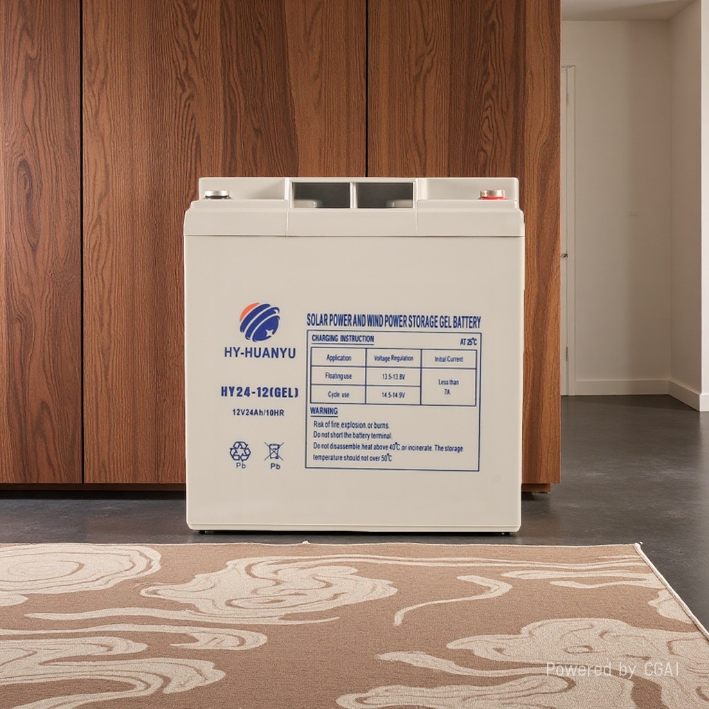 太阳能胶体电池深循环蓄电池UPS BATTERY12V24AH GEL细节图