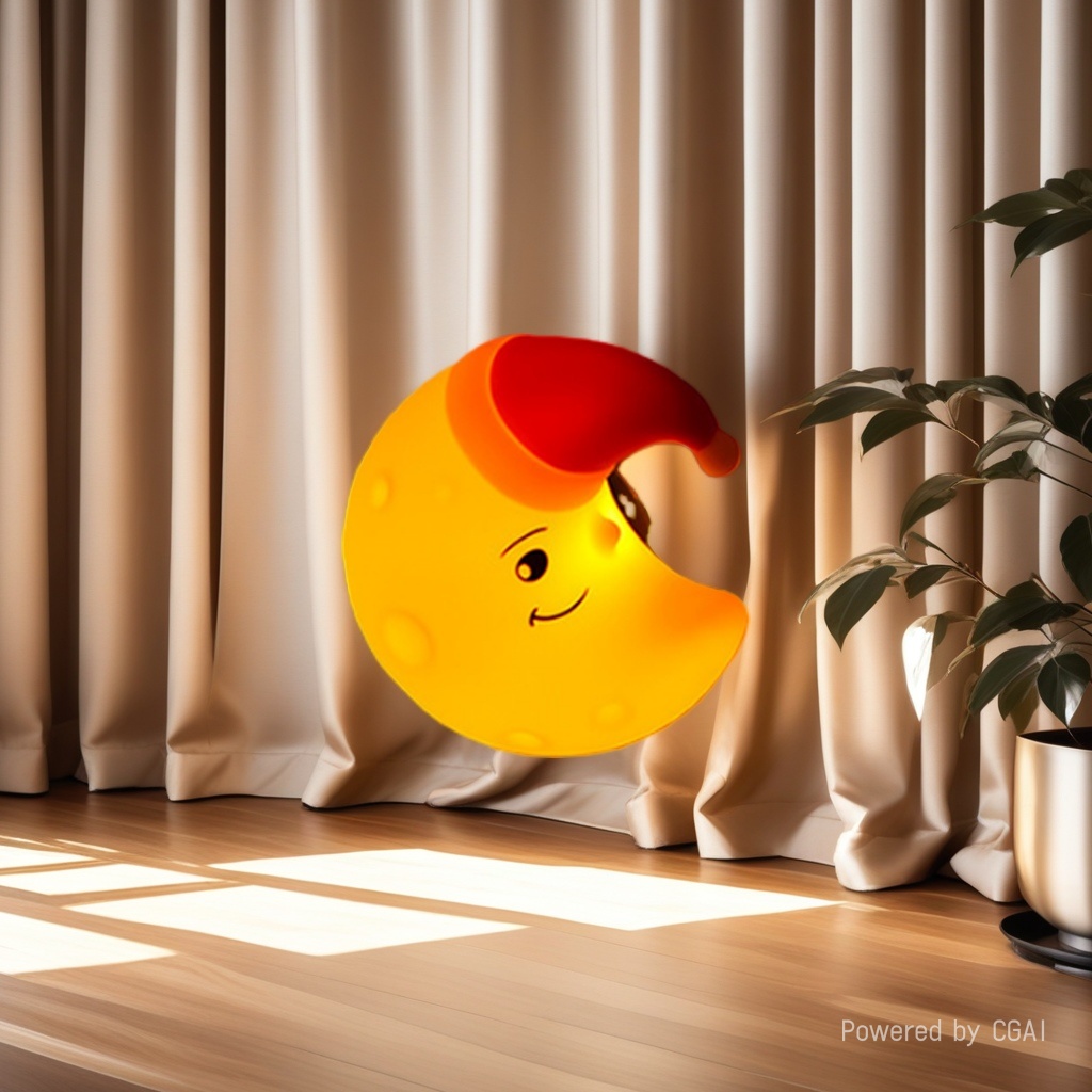 CICO home ambient lighting, night lights, moon silicone patting lights, home decorations details Picture