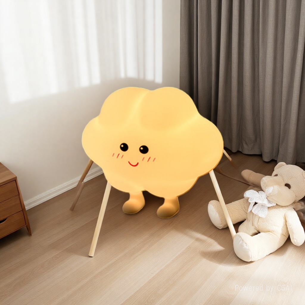 CICO cloud-shaped starry sky light Silicone patter night light Children's romantic night light Application Scenario