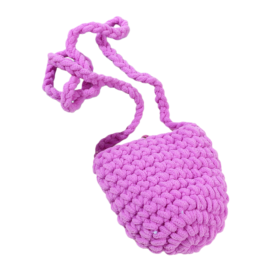 Mini bolsas de lana bolsas tejidas artesanales diy bolsas de peluche bolsas de juguete accesorios accesorios auriculares bluetooth bolsas Item Picture