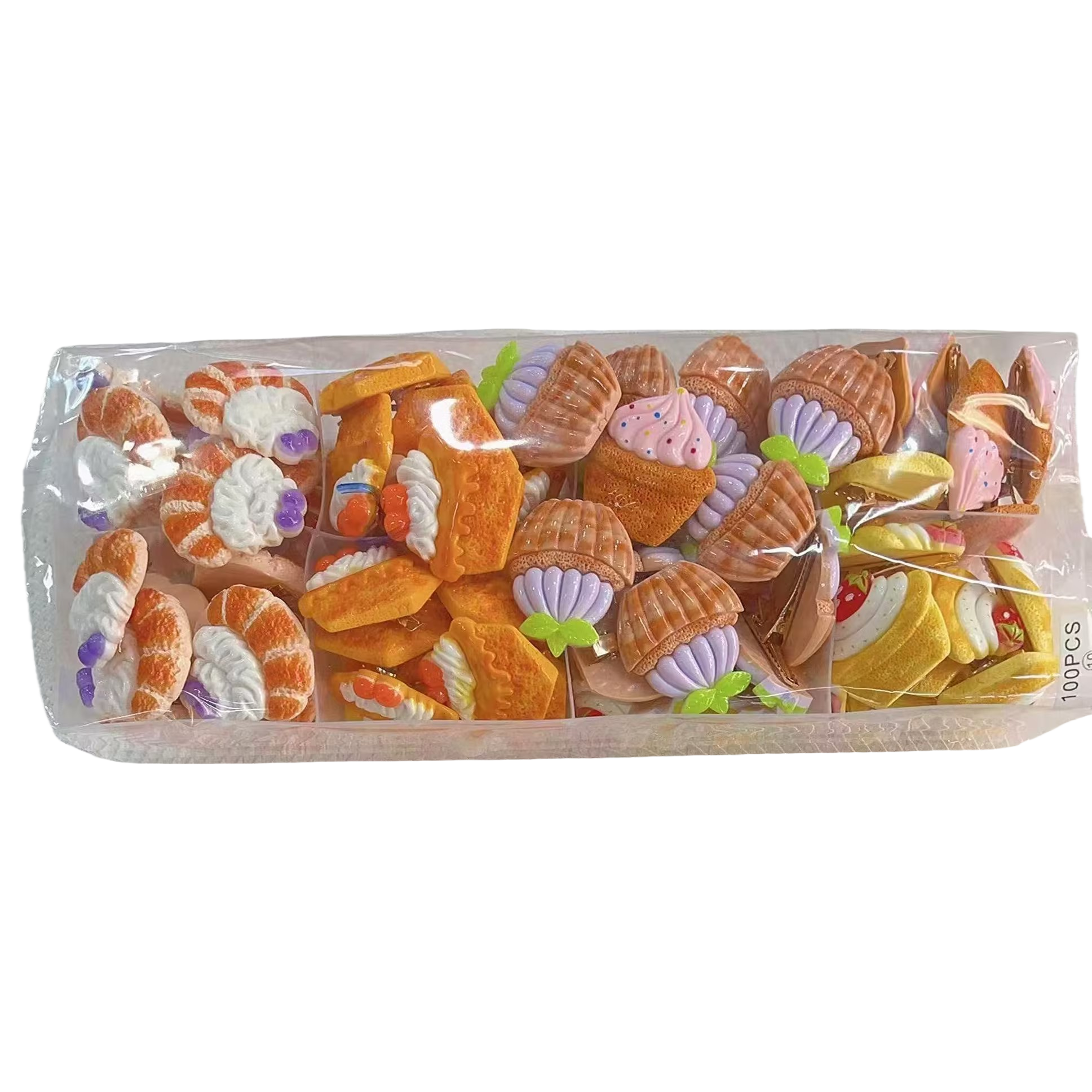 Cute food-like hairpin headwear, claw clip, and Song brocade base Item Picture