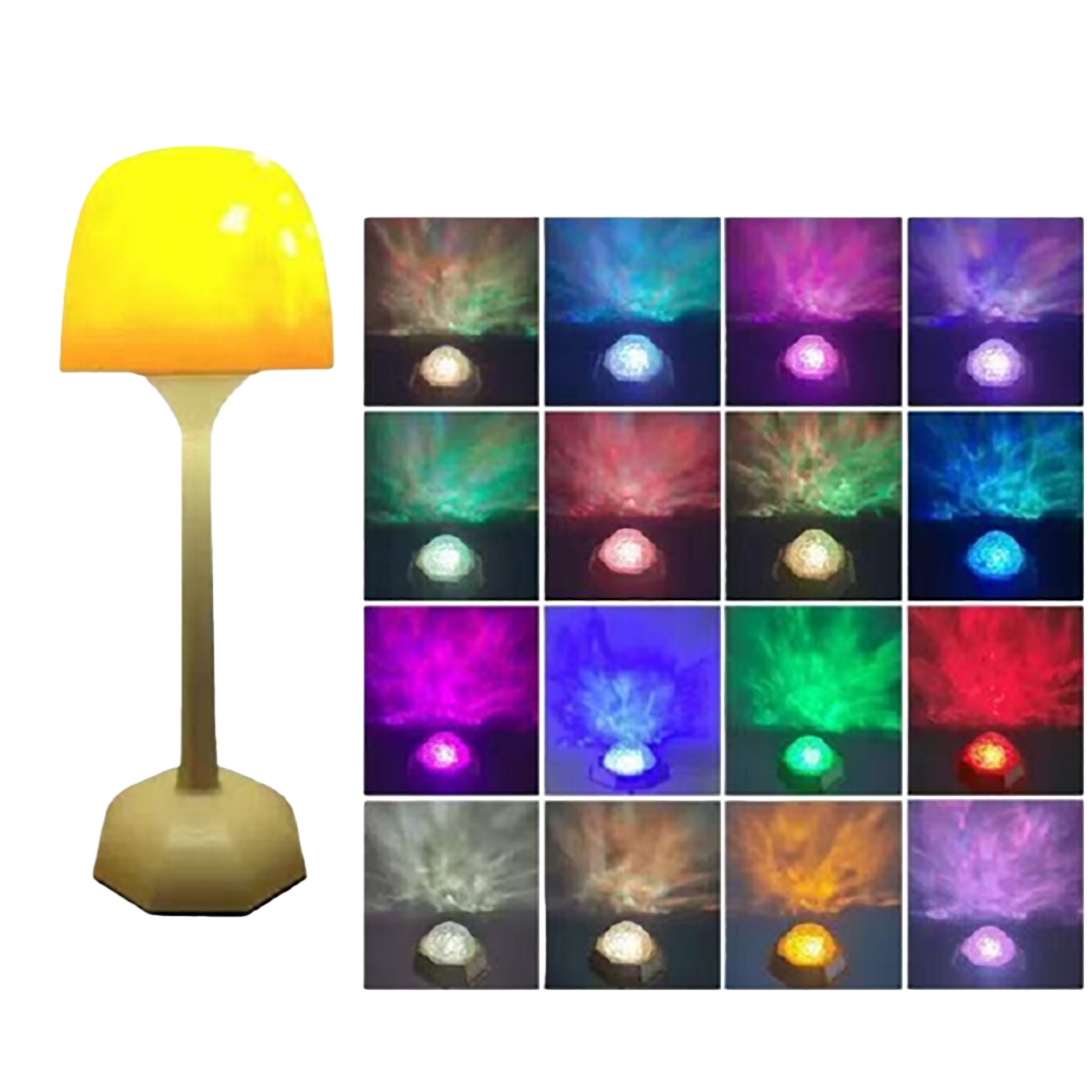 CICO home atmosphere light, acrylic touch switch, golden lighting night light, portable table lamp Item Picture