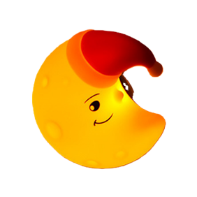CICO home ambient lighting, night lights, moon silicone patting lights, home decorations Item Picture