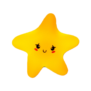 CICO home ambient lighting, night lights, star silicone patting lights, home decorations Application Scenario