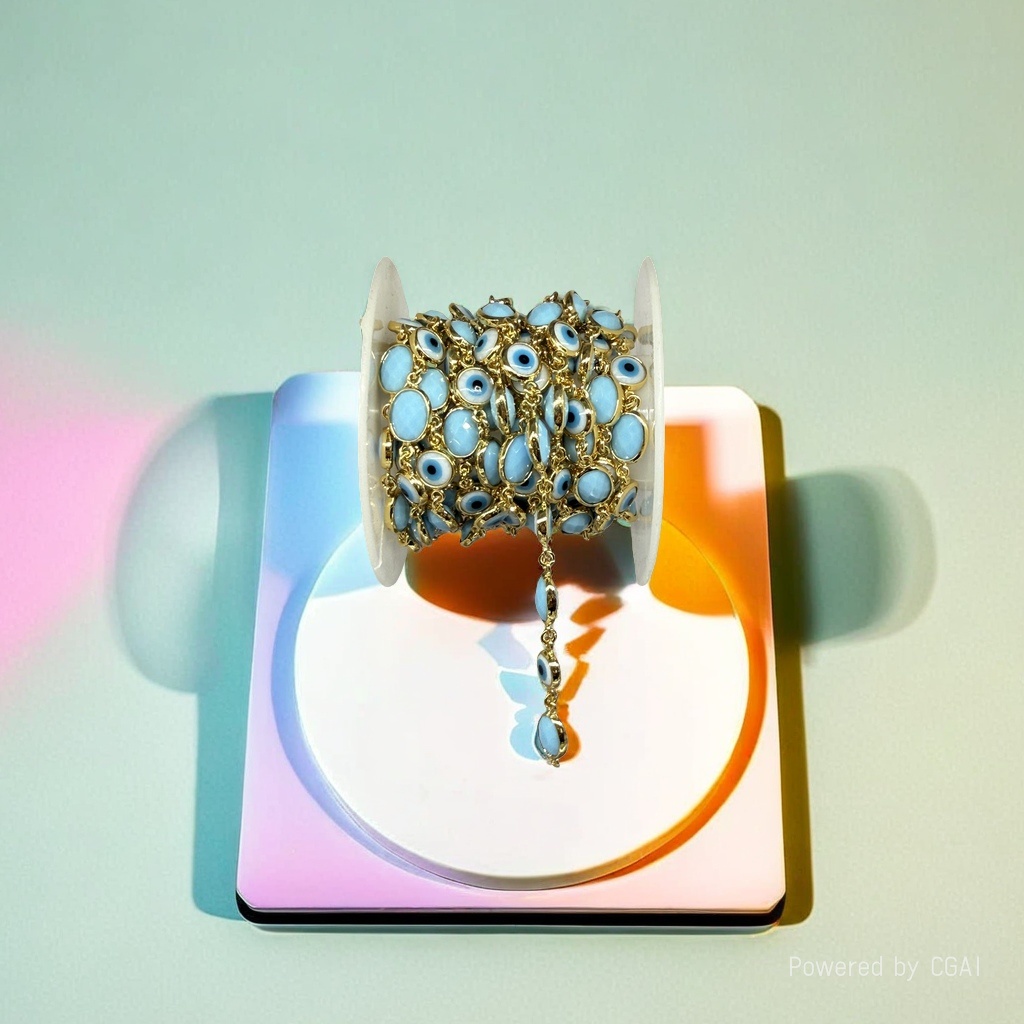 Stainless steel fine chains, chain accessories, acrylic chains, closed accessories, diy accessories Application Scenario