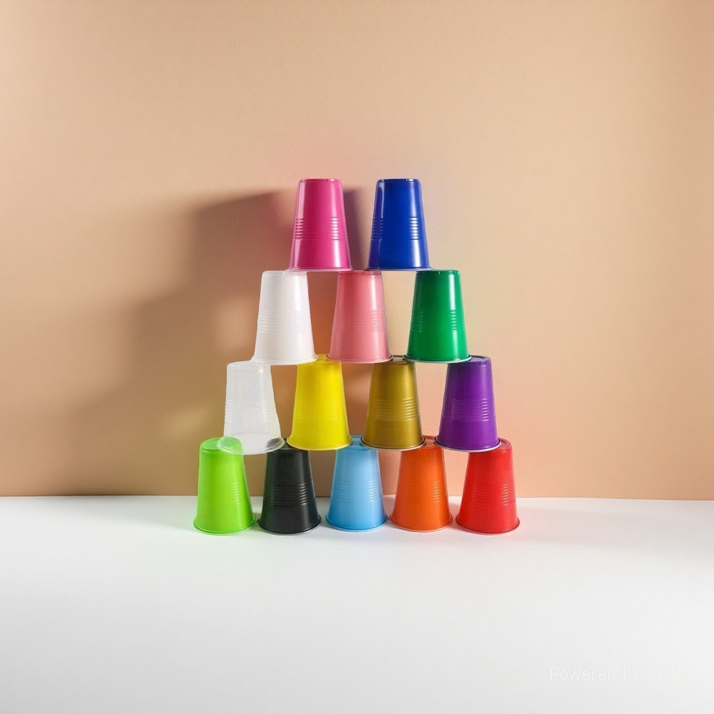 Plastic cup, water cup, World Cup theme cup, 180ml, anti-drop and durable cup