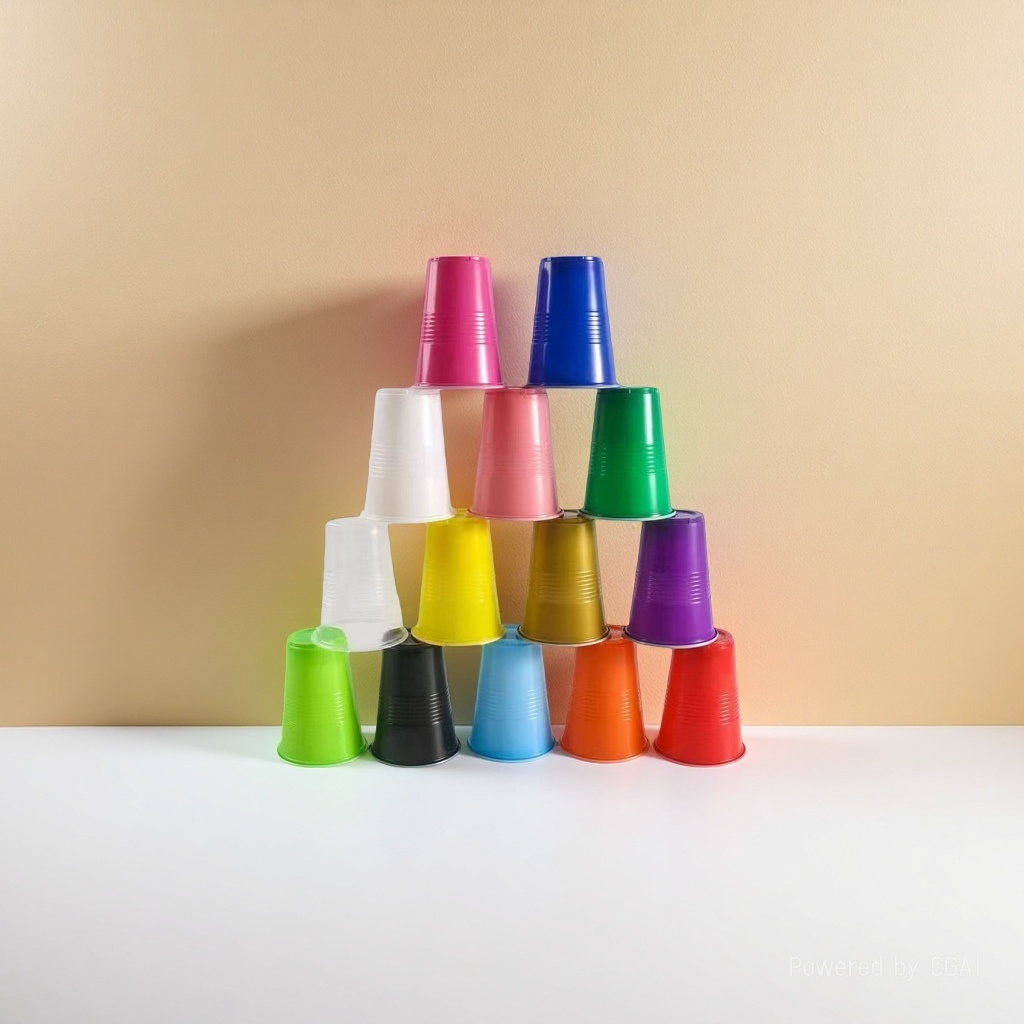 Plastic cup, water cup, World Cup theme cup, 180ml, anti-drop and durable cup Application Scenario