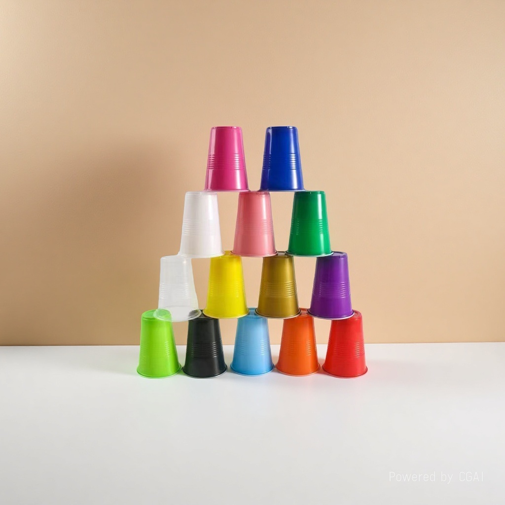 Plastic cup, water cup, World Cup theme cup, 180ml, anti-drop and durable cup details Picture