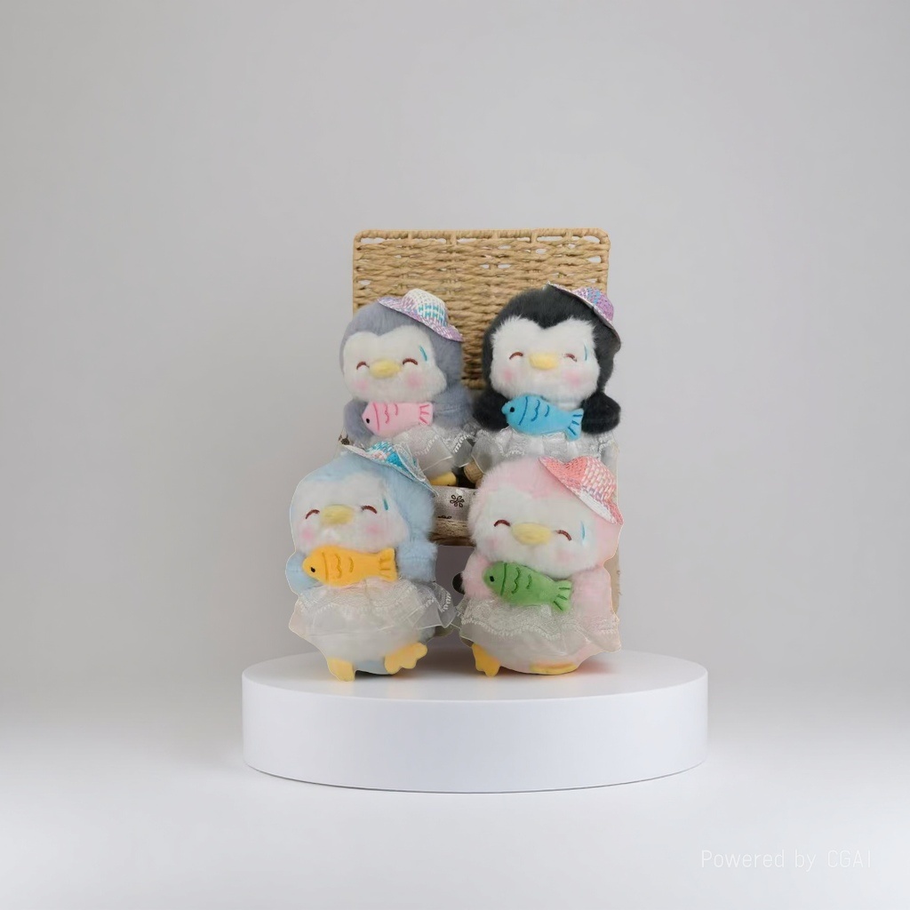 Cute and adorable hats, fish and penguin pendants, plush toys, cartoon bags, hanging ornaments, keychains, dolls and stuffed toys Application Scenario