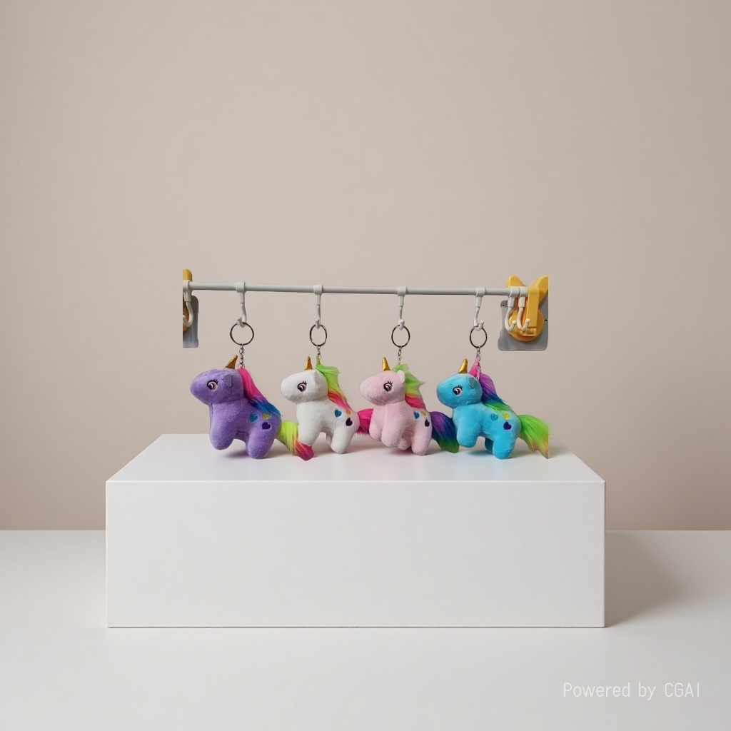 Plush toys, unicorn dolls, cute little horse dolls, girls' gifts, bags, pendants, dolls, keychains, pendants Application Scenario