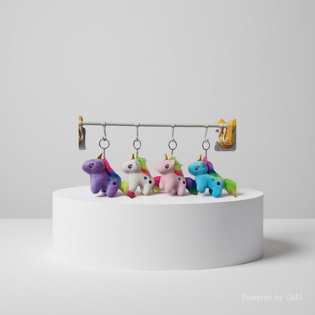 Plush toys, unicorn dolls, cute little horse dolls, girls' gifts, bags, pendants, dolls, keychains, pendants details Picture