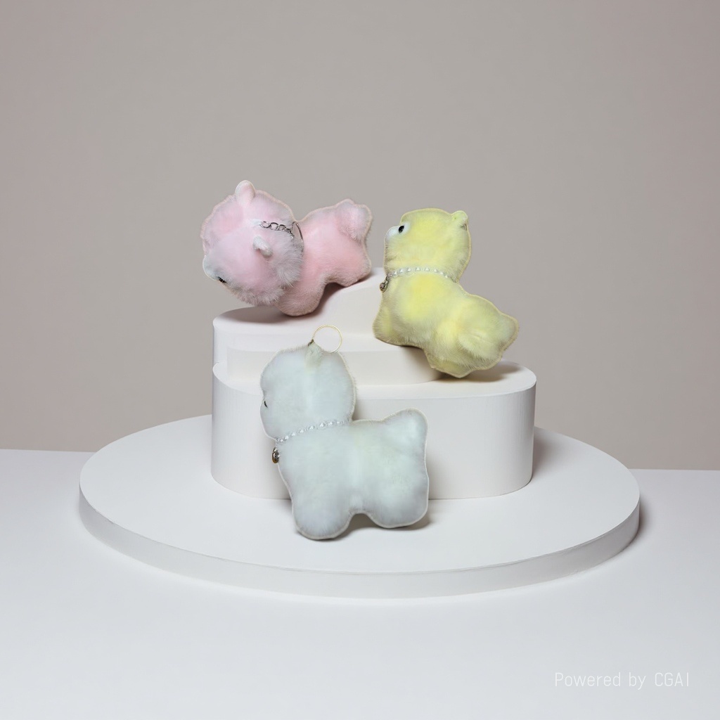 Cross-border European mink fleece alpaca New Year scarf, alpaca simulation cute gift, plush toy doll, bag and pendant