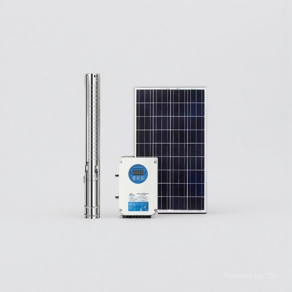 LIKOU energy-saving and environmentally friendly solar water pump made of stainless steel for ACDC household irrigation Application Scenario