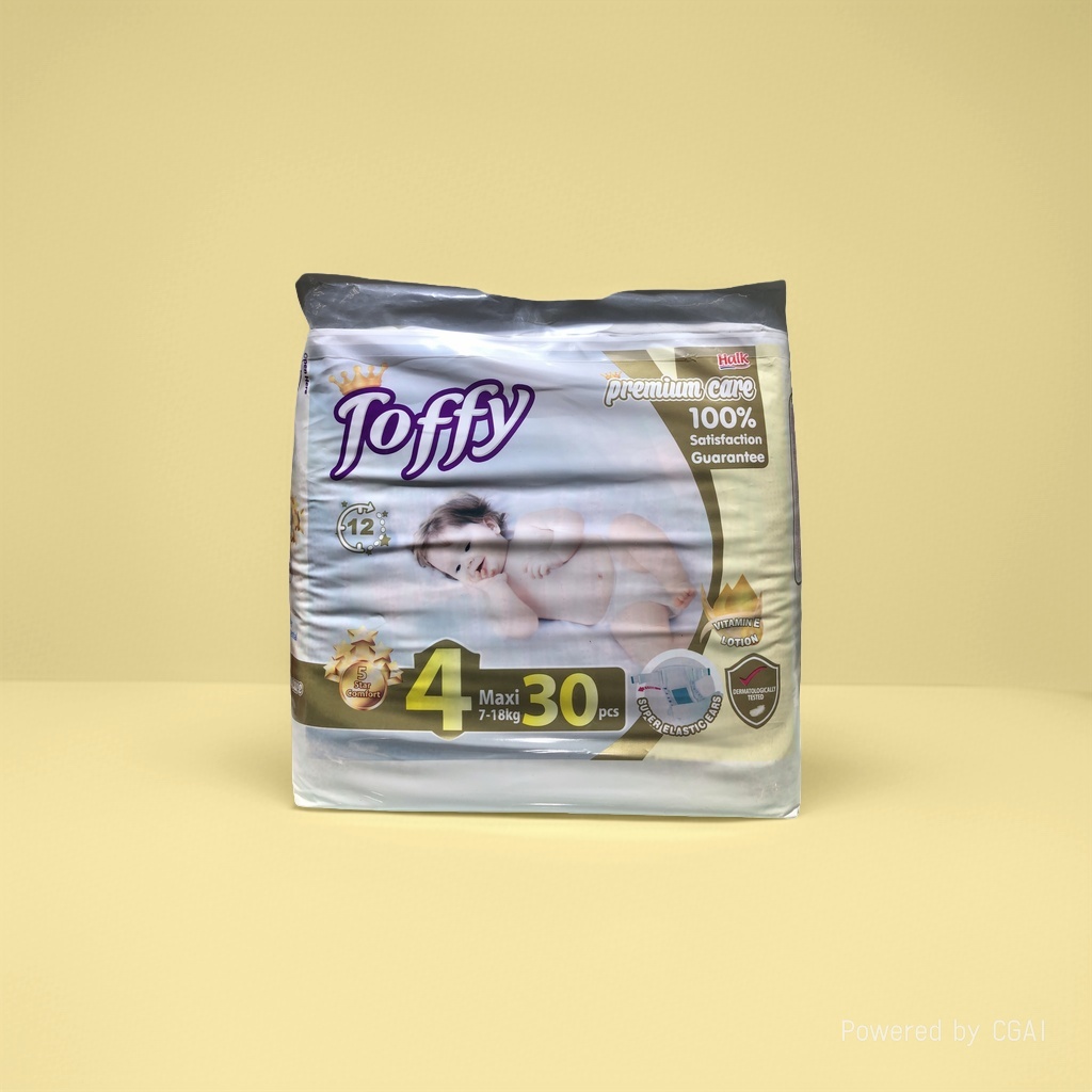 Toffy 婴儿纸尿裤拉拉裤尿不湿30片装透气柔软呵护宝宝肌肤