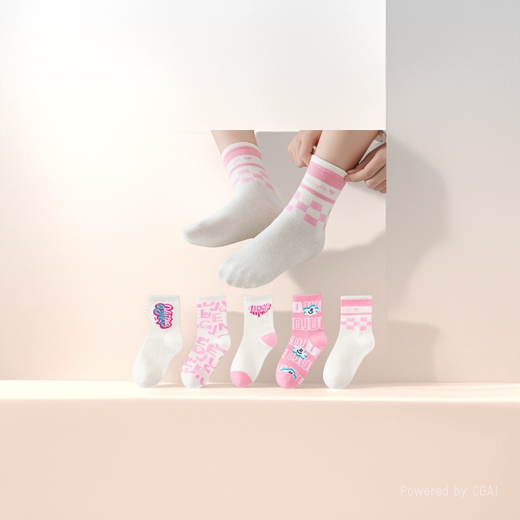 原创设计女袜夏季休闲棉袜羽毛球袜子可爱日抛短袜一件批发