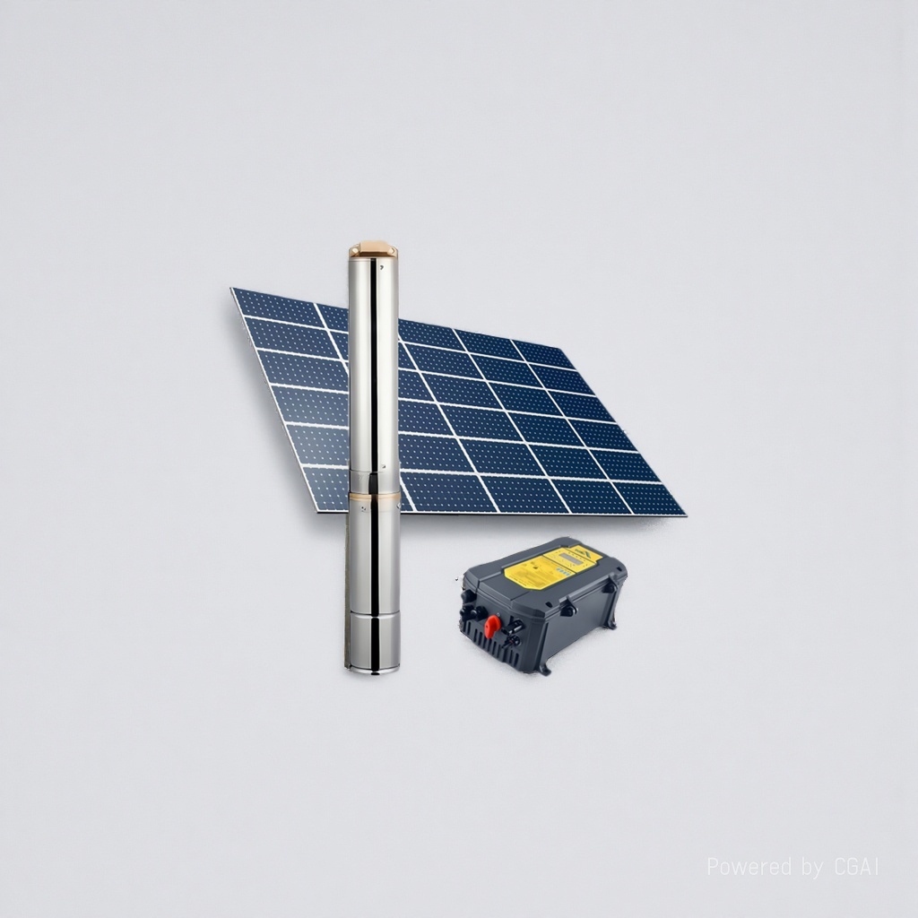 LIKOU solar water pump, stainless steel corrosion-resistant submersible pump, large head, multiple water outlets, 103702055 Application Scenario