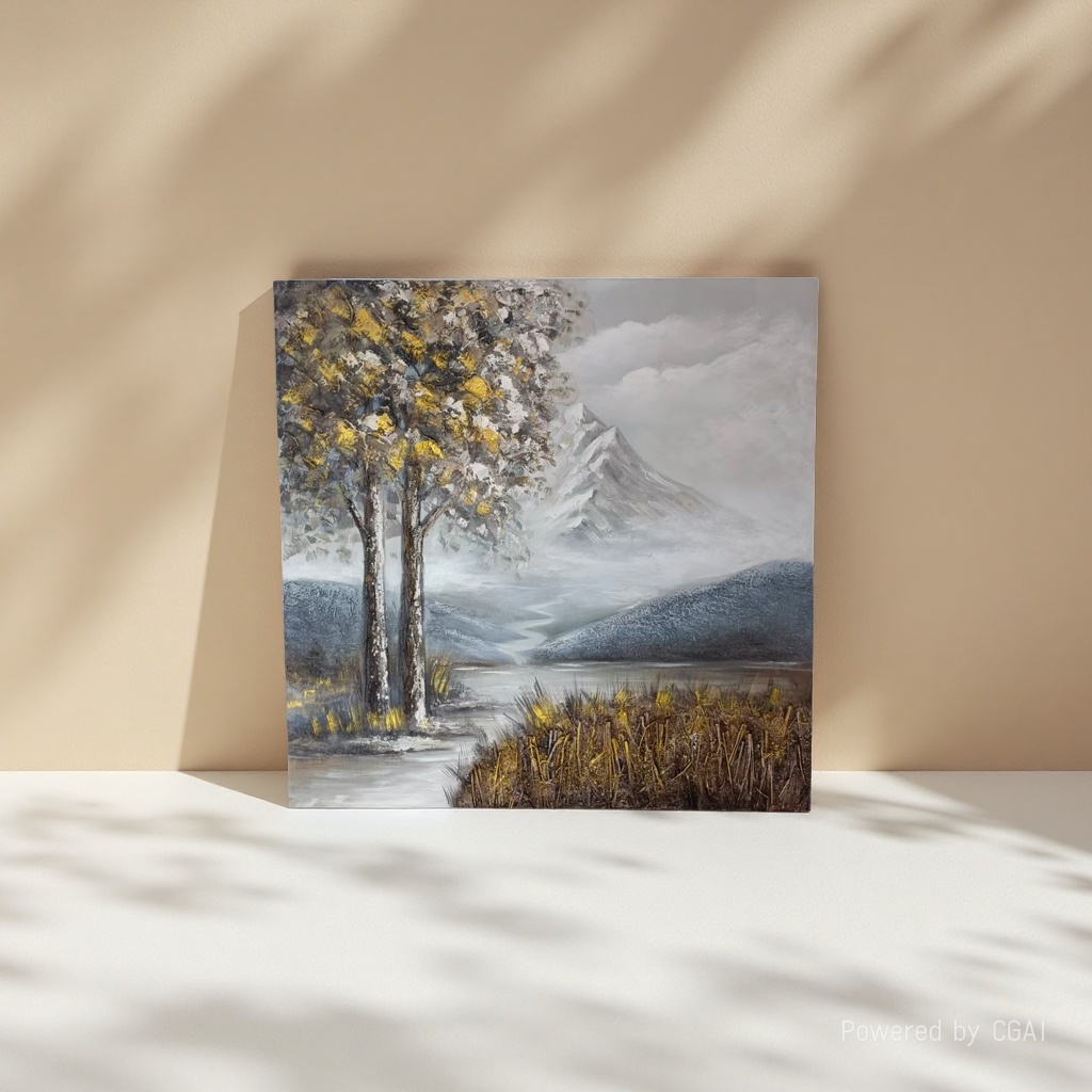 Sunshine Path decorative paintings have been widely displayed in the living room, sofa background wall, abstract landscape, entrance hall, corridor, warm hanging paintings, money tree decorative paintings, hand-painted three-dimensional styles, various styles available for customization based on samples, factory direct sales, big discounts, hot sales Application Scenario