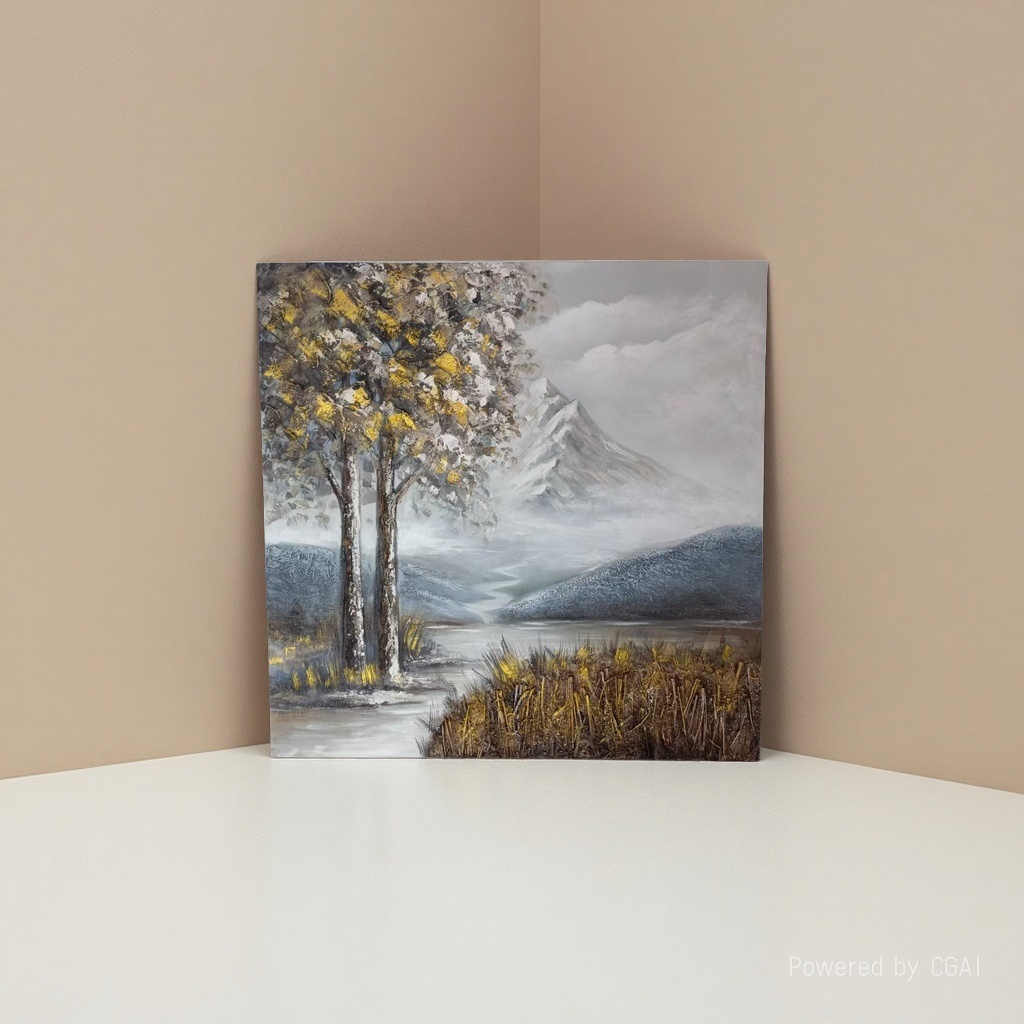 Sunshine Path decorative paintings have been widely displayed in the living room, sofa background wall, abstract landscape, entrance hall, corridor, warm hanging paintings, money tree decorative paintings, hand-painted three-dimensional styles, various styles available for customization based on samples, factory direct sales, big discounts, hot sales details Picture