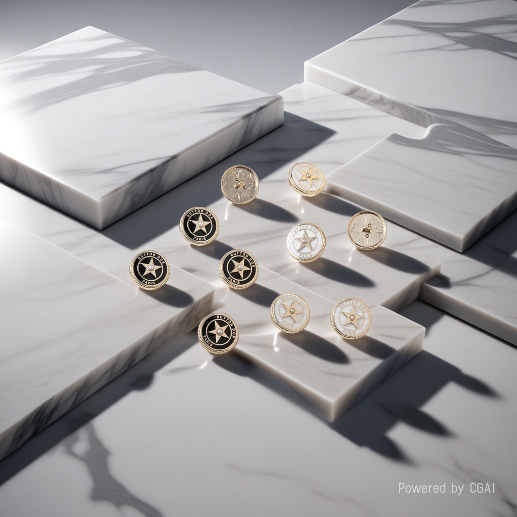 Factory direct supply of metal oil-dripping buttons, high-end, fashionable, high-quality, high-legged, trendy. Factory direct supply details Picture