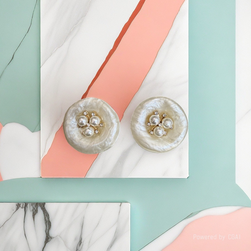 Accessories, personality, temperament, earrings, fashionable, light luxury, retro, geometric, versatile, metal earrings wholesale, vintage earrings