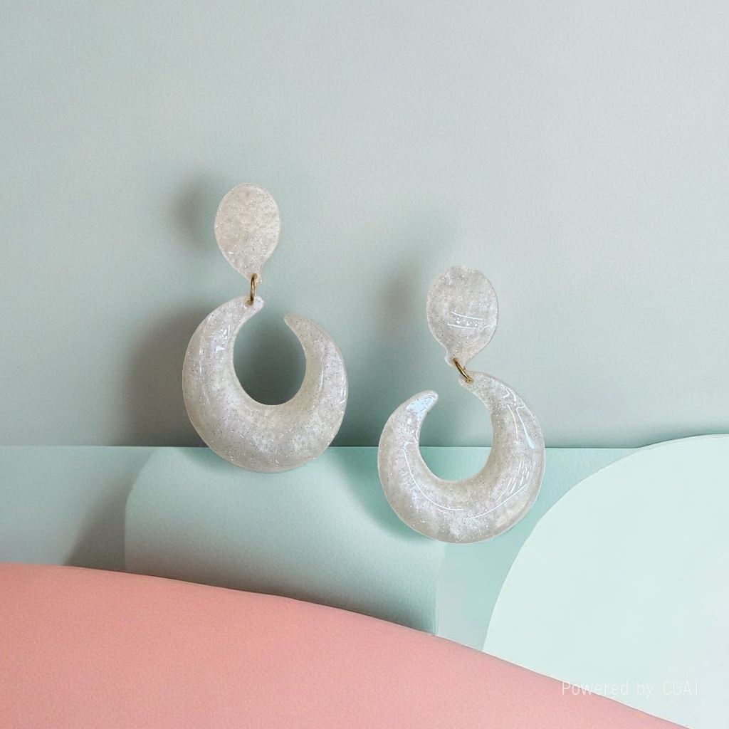 Korean-style ins forest-themed fashion earrings are versatile, elegant, individualistic, trendy and popular earrings Application Scenario