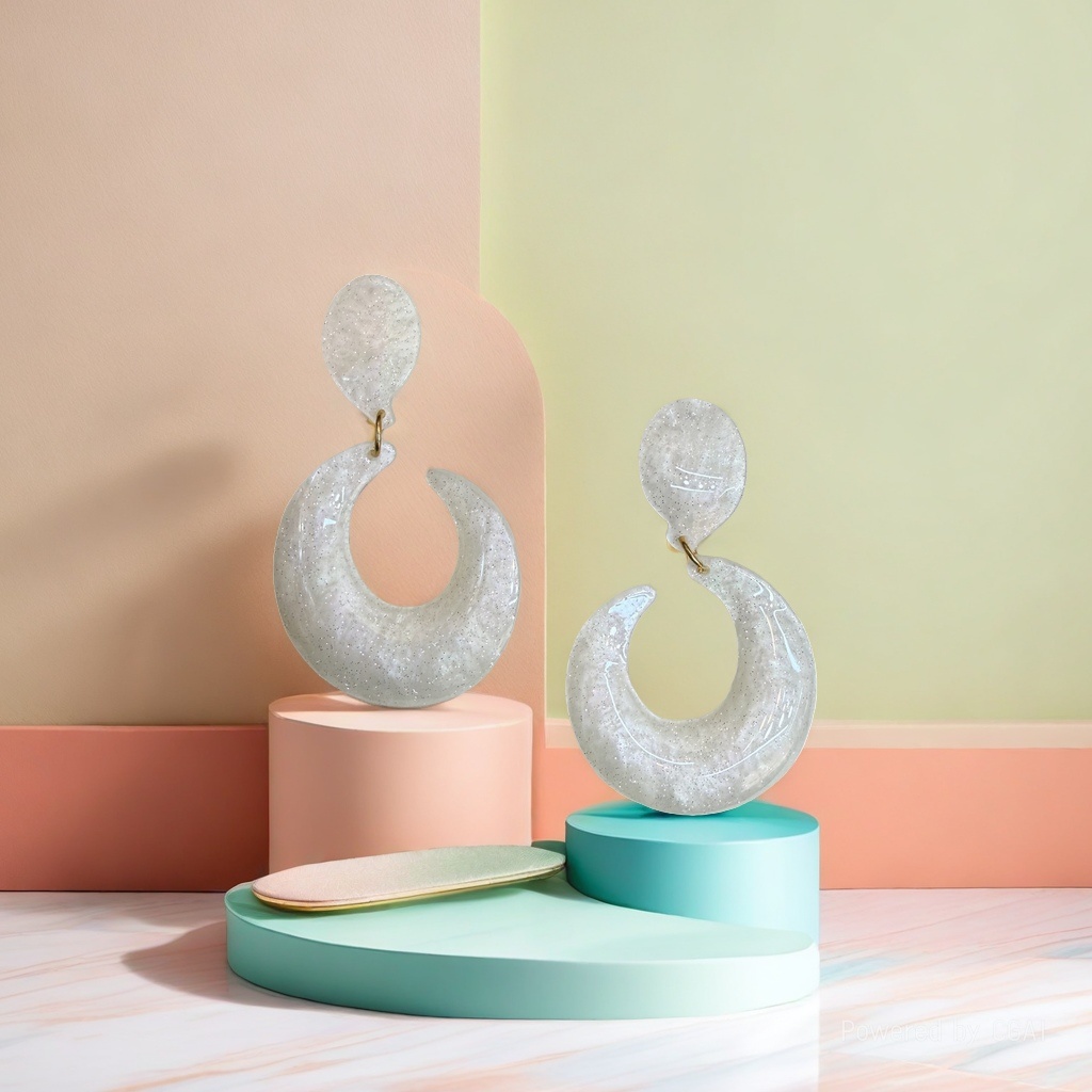 Korean-style ins forest-themed fashion earrings are versatile, elegant, individualistic, trendy and popular earrings Specification image