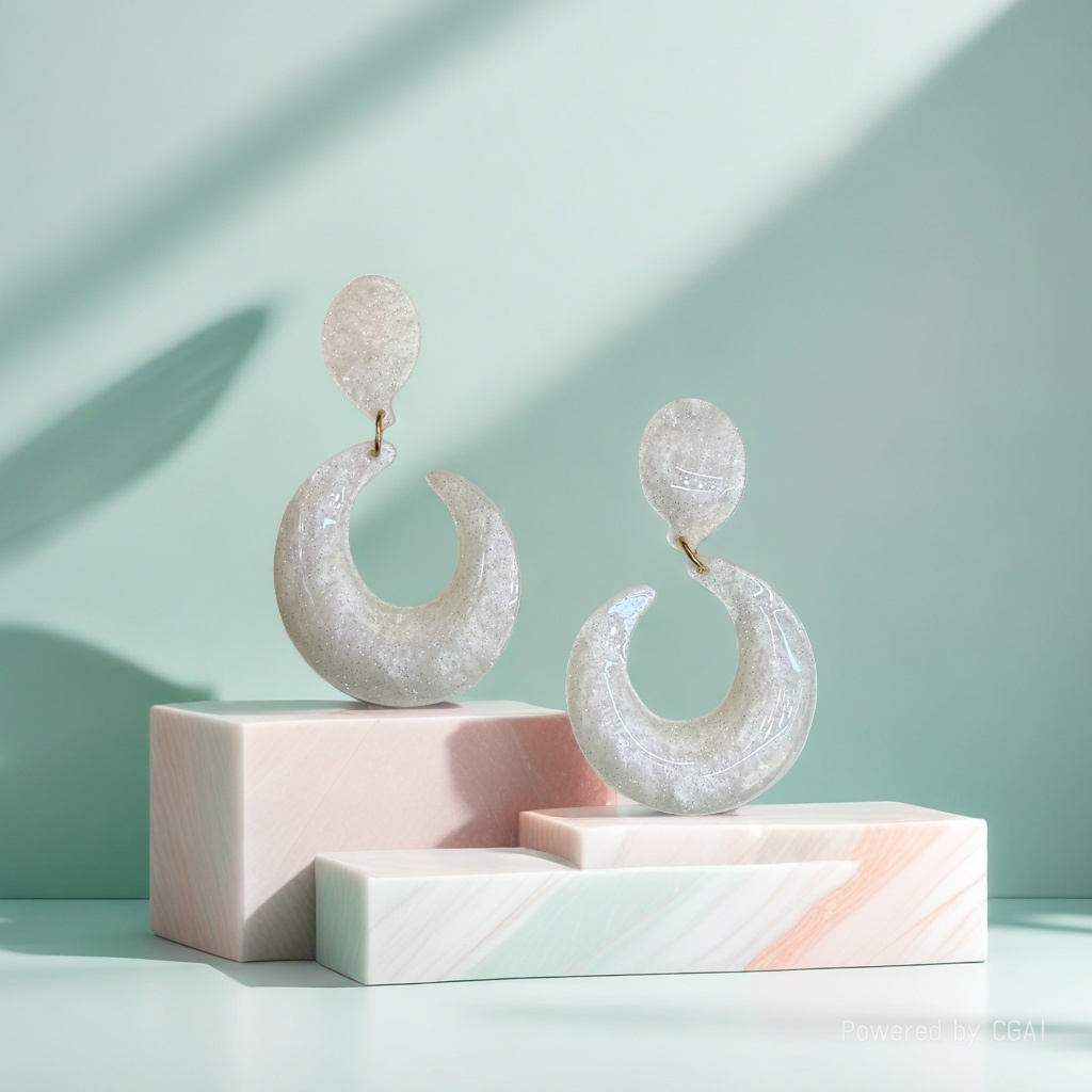 Korean-style ins forest-themed fashion earrings are versatile, elegant, individualistic, trendy and popular earrings details Picture