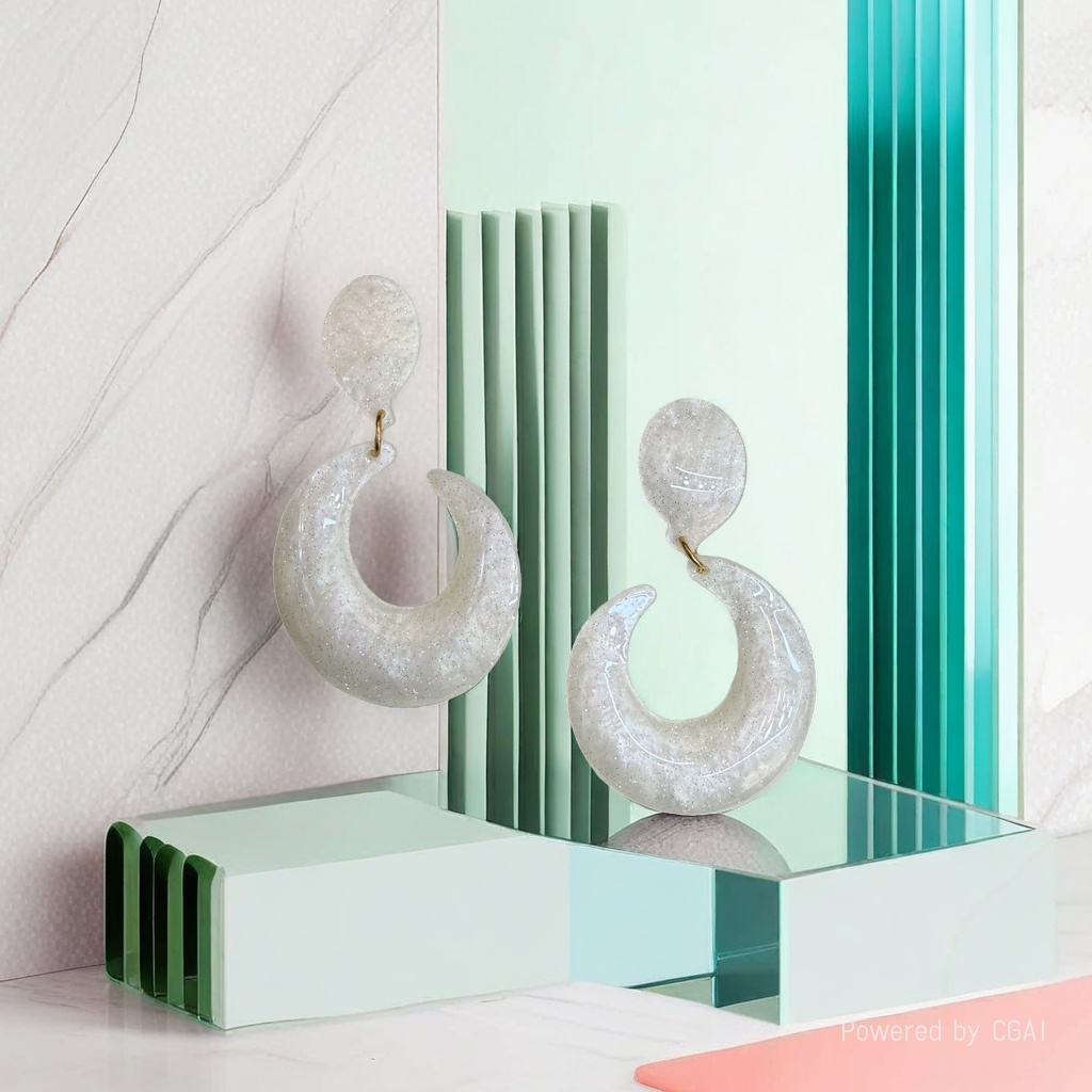 Korean-style ins forest-themed fashion earrings are versatile, elegant, individualistic, trendy and popular earrings
