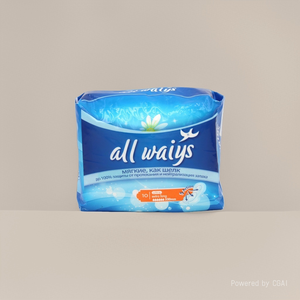 all waiys 卫生巾 10片