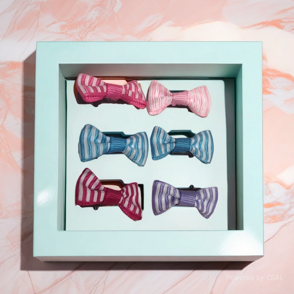 Shark clip, bow hair accessory, grappling clip, hairpin, cute female hairpin, Korean style fashionable beauty accessory