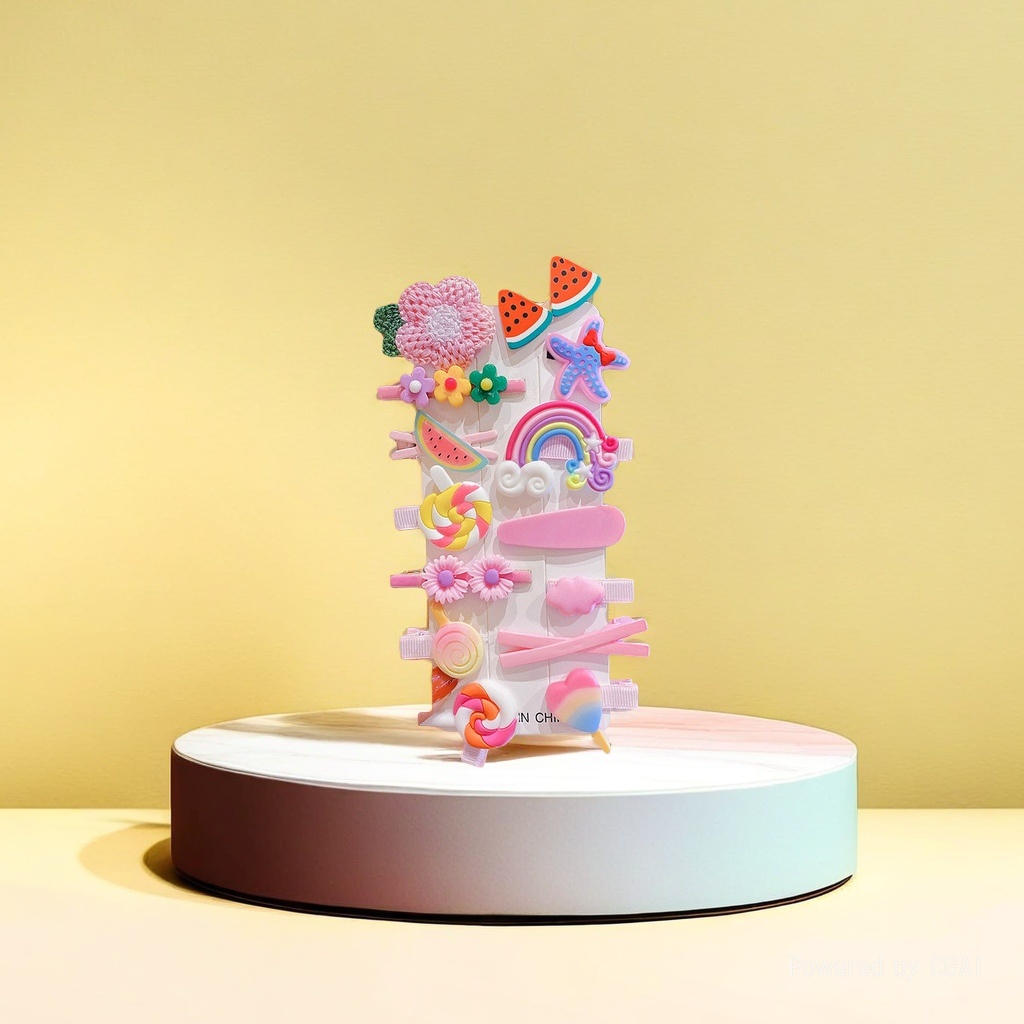 Colorful shark clip hair clip set, grab clip hair accessory, multiple colors to choose from, fashionable hair accessory for women details Picture