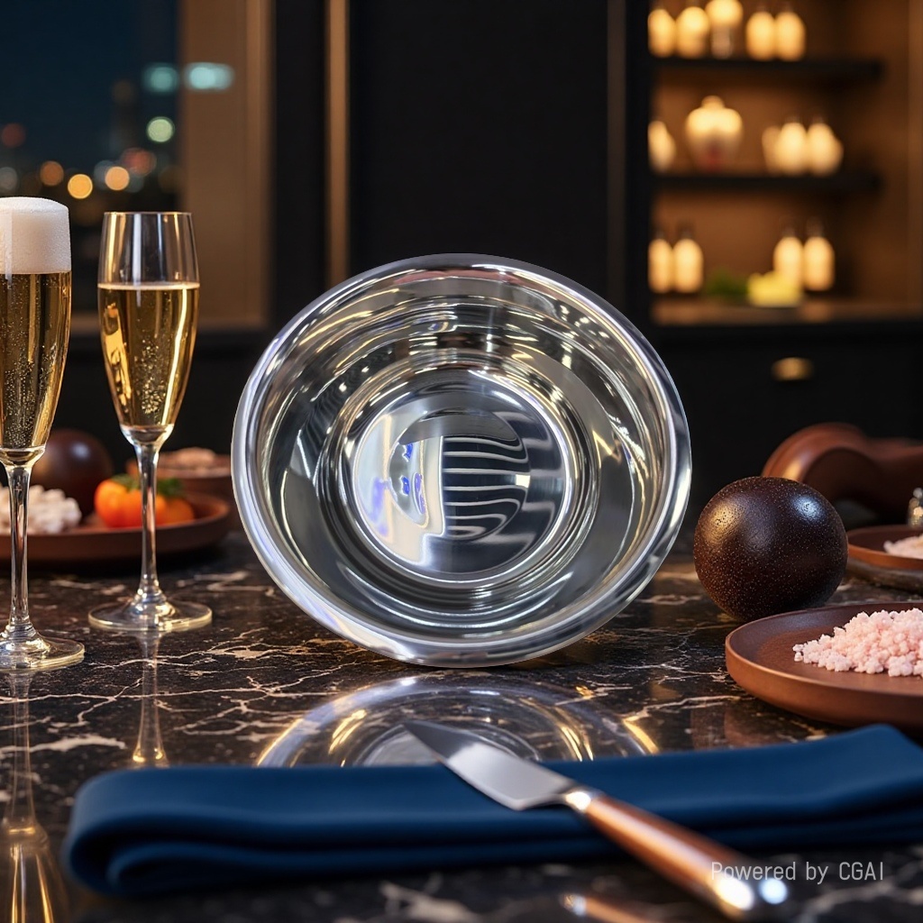 304 stainless steel extra thick multi-purpose soup bowl, 24CM Application Scenario