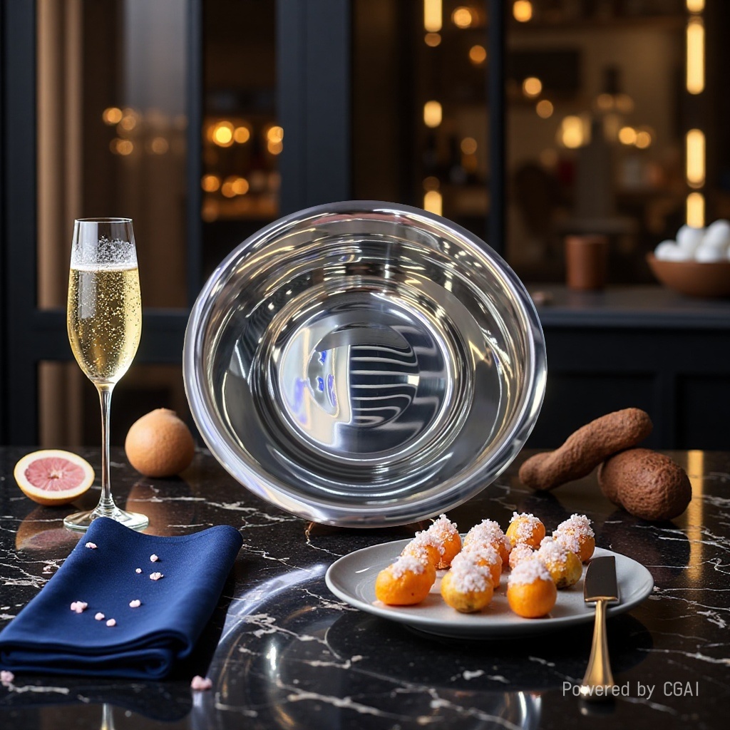 201# Non-magnetic multi-purpose soup bowl, 30CM Application Scenario