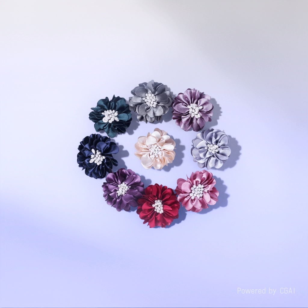Ethnic style petal fabric handicrafts, handcrafted decorative ornaments Application Scenario