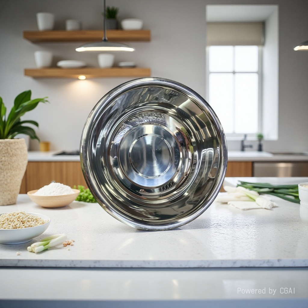 201# Non-magnetic washbasin, extra thick, multi-purpose soup basin, 36CM Specification image